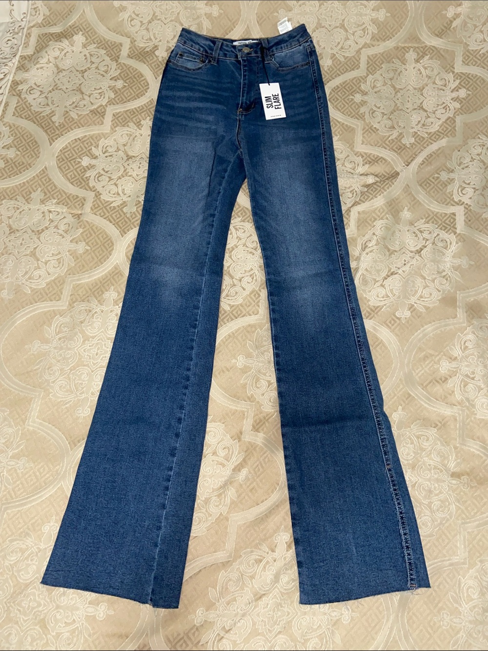 Slim Flare Women’s Jeans - Dark Blue